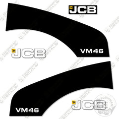 Fits JCB VM46 Decal Kit Vibratory Roller