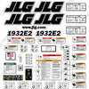 Image of Fits JLG 1932E2 Decal Kit Scissor Lift