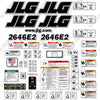 Image of Fits JLG 2646E2 Decal Kit Scissor Lift