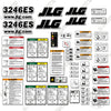 Image of Fits JLG 3246ES Decal Kit Scissor Lift
