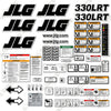 Image of Fits JLG 330LRT Decal Kit Scissor Lift