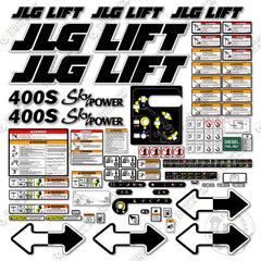 Fits JLG 400S Decal Kit Boom Lift (2014)