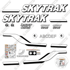 Fits JLG 6036 Legacy Series Decal Kit Telehandler Skytrak
