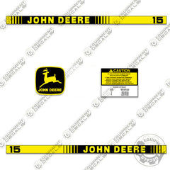 Fits John Deere 15 Decal Kit Lawn Cart
