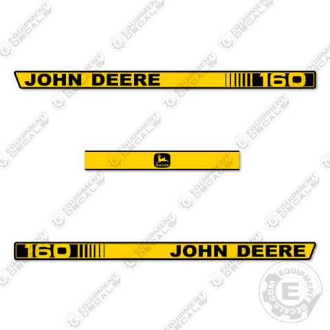 Fits John Deere 160 Decal Kit Riding Mower