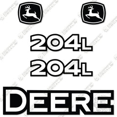 Fits John Deere 204L Decal Kit Skip Loader