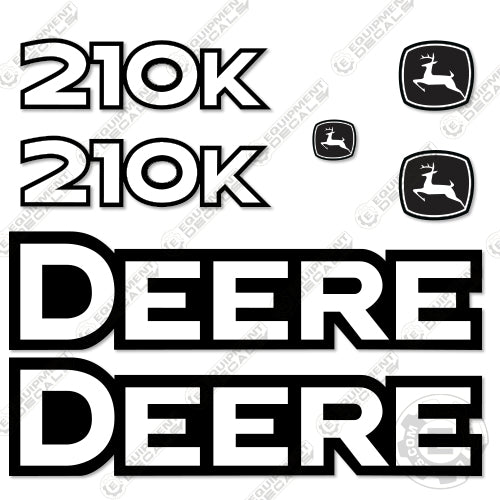 Fits John Deere 210K Skip Loader Decal Kit