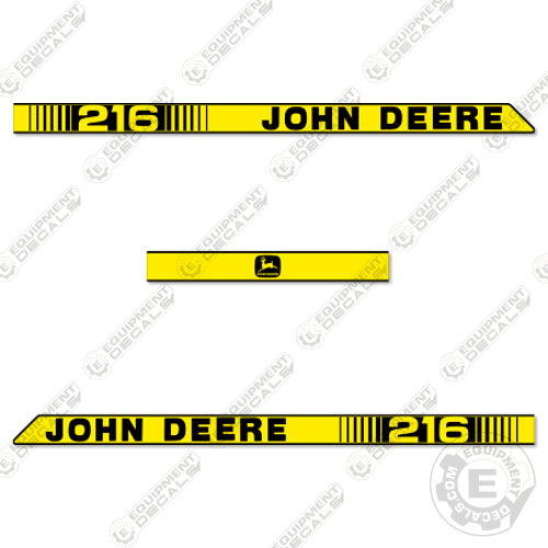 Fits John Deere 216 Decal Kit Riding Mower