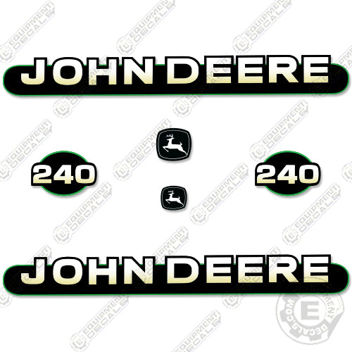 Fits John Deere 240 Skid Steer Decal Kit