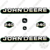 Image of Fits John Deere 240 Skid Steer Decal Kit