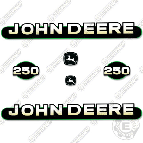 Fits John Deere 250 Skid Steer Decal Kit