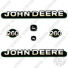 Image of Fits John Deere 260 Skid Steer Decal Kit