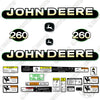 Image of Fits John Deere 260 Skid Steer Decal Kit