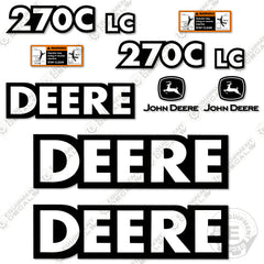 Fits John Deere 270CLC Decal Kit Excavator