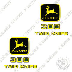 Fits John Deere 300 Decal Kit Auger Platform