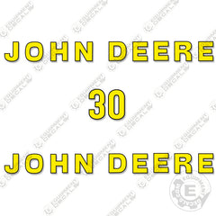 Fits John Deere 30 Decal Kit Lawn Cart