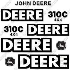 Fits John Deere 310C Decal Kit Backhoe Loader