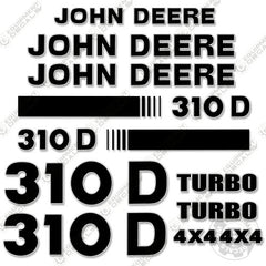 Fits John Deere 310D Decal Kit Backhoe Loader