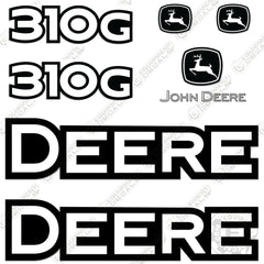 Fits John Deere 310G Backhoe Decal Kit (CUSTOM)