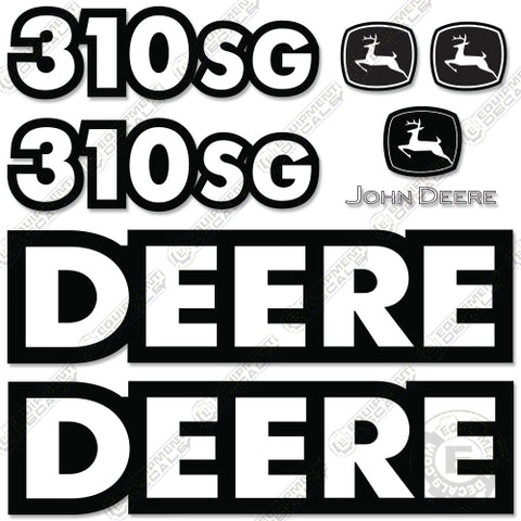 Fits John Deere 310SG Wheel Loader Backhoe Decal Kit