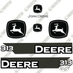 Fits John Deere 313 Decal Kit Skid Steer