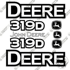 Fits John Deere 319D Decal Kit Skid Steer
