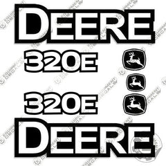 Fits John Deere 320 E Skid Steer Equipment Decals