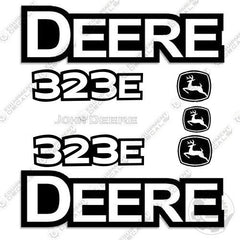 Fits John Deere 323 E Skid Steer Equipment Decals