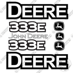 Fits John Deere 333E Skid Steer Equipment Decals