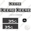 Image of Fits John Deere 35G Decal Kit Excavator