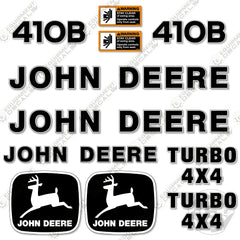 Fits John Deere 410B Decal Kit Backhoe Loader