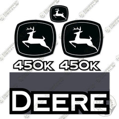 Fits John Deere 450K Dozer Crawler Decal Kit