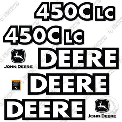 Fits John Deere 450C LC Decal Kit Excavator