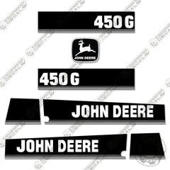 Fits John Deere 450G Crawler Tractor Dozer Decal Kit