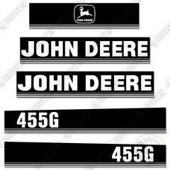 Fits John Deere 455G Decal Kit Crawler Tractor Dozer