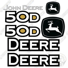 Fits John Deere 50D Decal Kit Mini Excavator