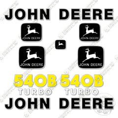 Fits John Deere 540B Decal Kit Skidder