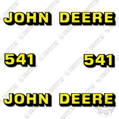 Fits John Deere 541 Decal Kit Loader Attachment