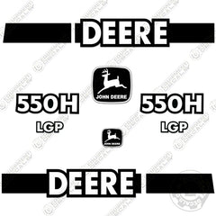 Fits John Deere 550H LGP Decal Kit Dozer (1999-2001)