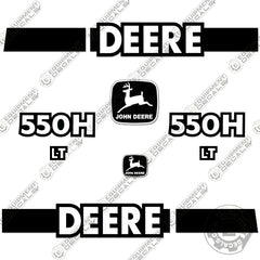 Fits John Deere 550H LT Decal Kit Dozer (1999-2001)