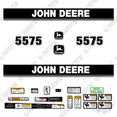 Fits John Deere 5575 Decal Kit Skid Steer