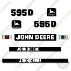 Fits John Deere 595D Excavator Decal Kit