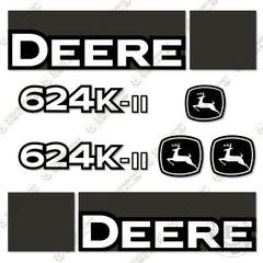 Fits John Deere 624K-II Decal Kit Wheel Loader
