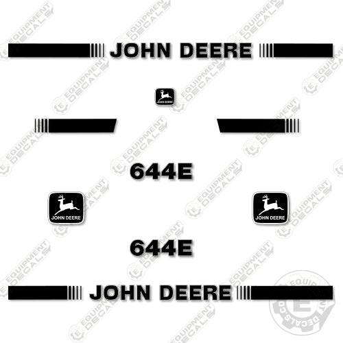 Fits John Deere 644E Decal Kit Wheel Loader