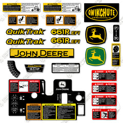 Fits John Deere 661R EFI Decal Kit Riding Mower