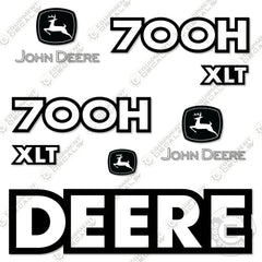 Fits John Deere 700H XLT Decal Kit Dozer