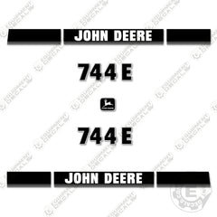 Fits John Deere 744E Decal Kit Wheel Loader
