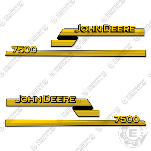 Fits John Deere 7500 Decal Kit Harvester