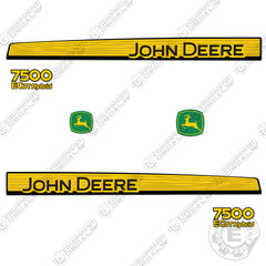 Fits John Deere 7500 Decals Mower Decal Kit