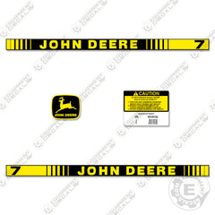 Fits John Deere 7 Decal Kit Lawn Cart